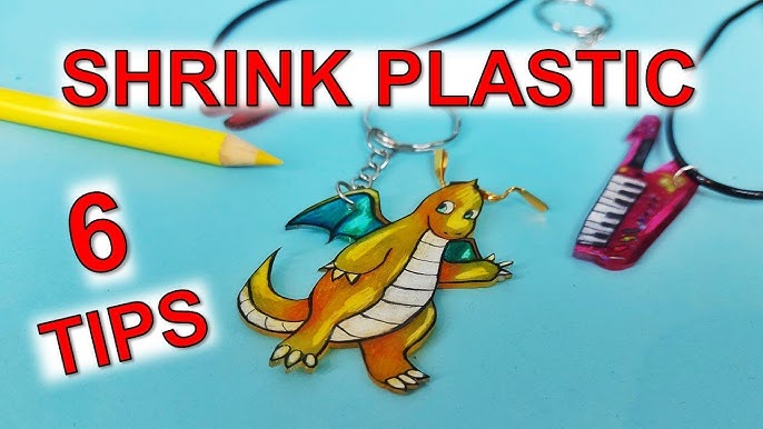 this specific type of shrink plastic sheets/shrinky dinks (white, but only  a thin layer) : r/HelpMeFind