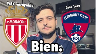 Monaco - Clermont 4 - 0 | la connexion Wissam Ben Yedder x Caio Henrique c’est fou - et Tchouaméni !