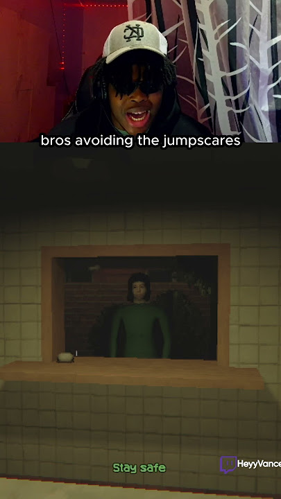 bros never working here ever again 😂 (Twitch/YT: HeyyVance) #kiosk #horrorgaming #jumpscares