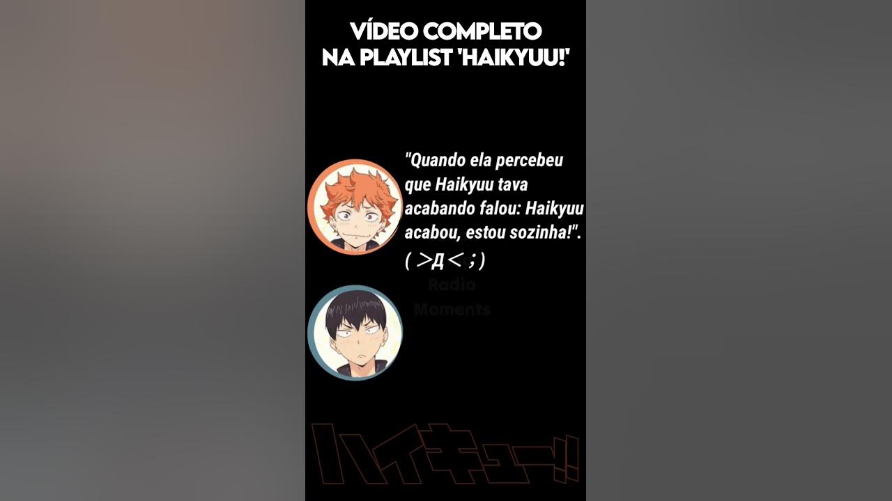 A VOZ DE BEBÊ DO HINATA  Haikyuu! Radio 