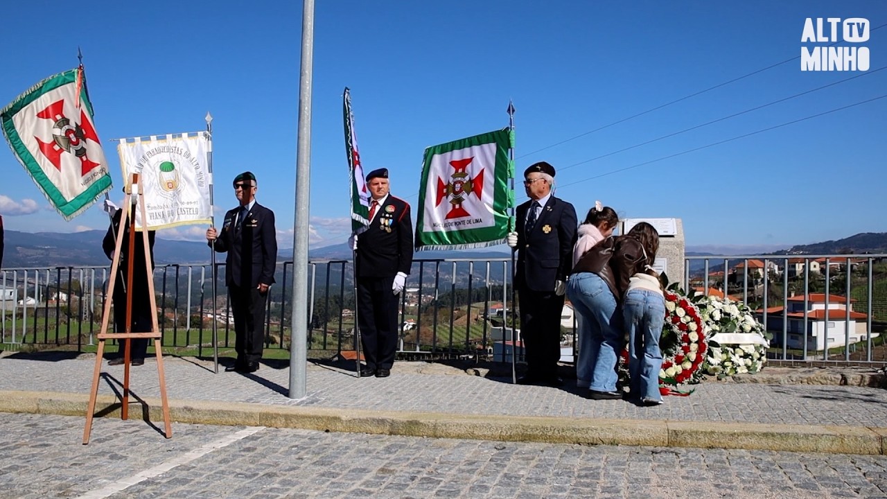 Melgaço homenageia Major-Piloto Aviador António Lobato com monumento evocativo | Altominho TV
