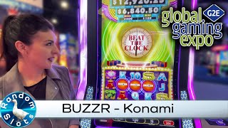 Buzzr Slot Machine by Konami at #G2E2022 screenshot 1