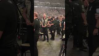 James Hetfield ready to take the stage in Detroit; 11-10-23. Full vids from the shows on my channel!