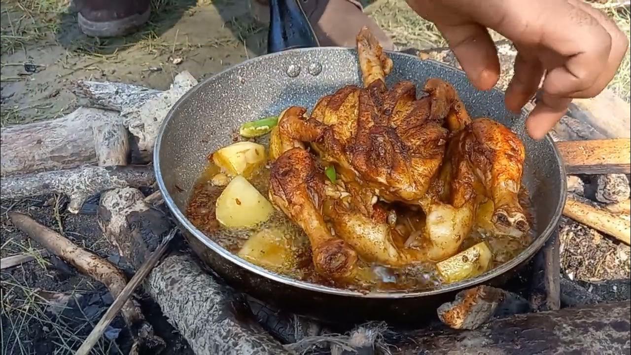 Ultimate Outdoor Cooking Whole Chicken Fry Delicious & Juicy! YouTube