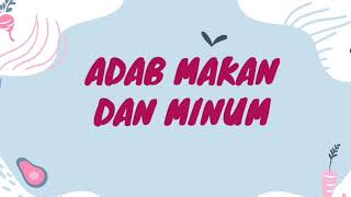 KAFA TAHUN 2 (Adab Makan dan Minum)