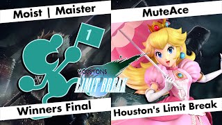 Moist | Maister (Mr. Game & Watch, SOra) vs MuteAce (Peach) - Winners Final - Houston's Limit Break