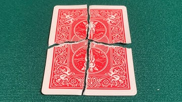 Tutorial: Back in Time 2 (torn & restored card trick)