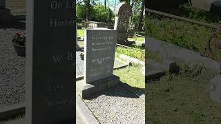 W.B Yeats final burying place in Sligo Ireland after his death in France