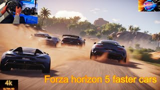 Forza horizon 5 faster cars | forzahorizon5 | THRUSTMASTER T300RS | Gaming |Gameplay