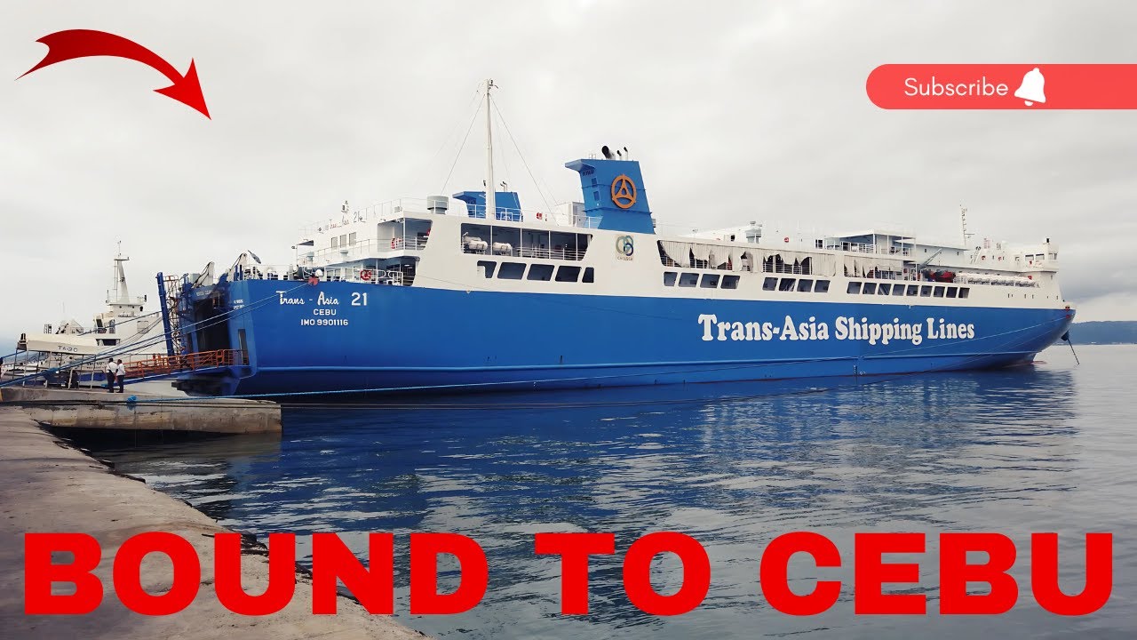 BOUND TO CEBU CITY VIA TRANS-ASIA CAGAYAN DE ORO PHILIPPINES 2025