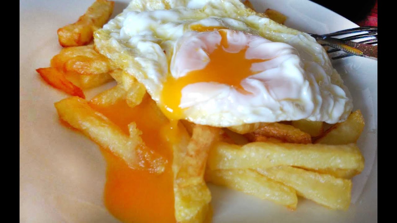 HUEVOS ROTOS CON PATATAS YouTube HUEVOS ROTOS CON PATATAS YouTube