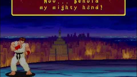 Marvel vs. Capcom - Ryu/War Machine Playthrough Part 2/2