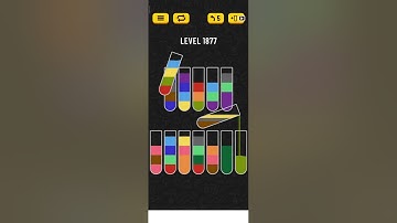 water sort puzzle - level 1877