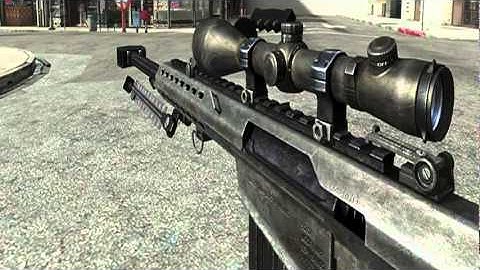 Call od Duty: MW3 - Weapon List