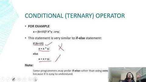 Programming in C | Conditional Ternary Operator | Flowchart | Syntax | Examples | Explained in Urdu