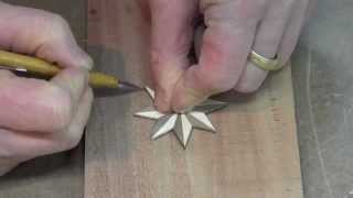 Router Inlay Practice - The Compass Rose