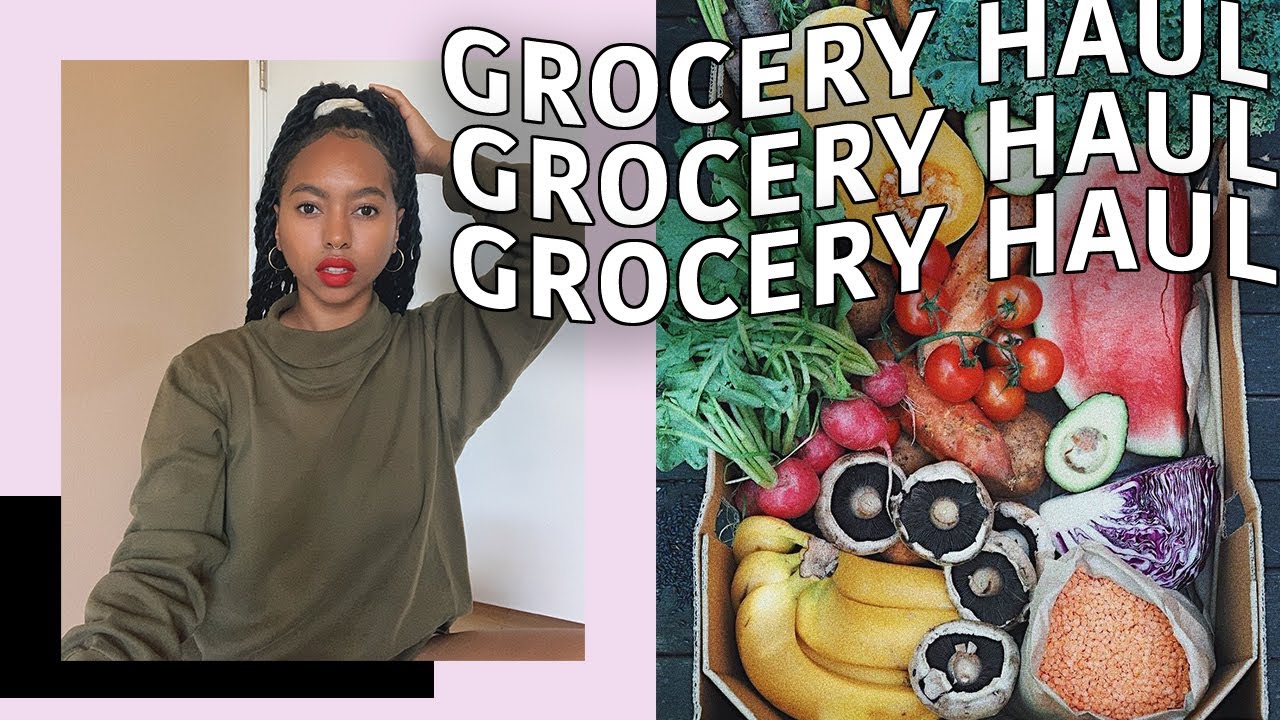 vlog | plant based grocery haul + meal prep 🌱 - YouTube