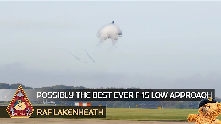 THIS HAS TO BE THE BEST EVER F-15E STRIKE EAGLE LOW APPROACH? • 48TH FIGHTER WING RAF LAKENHEATH