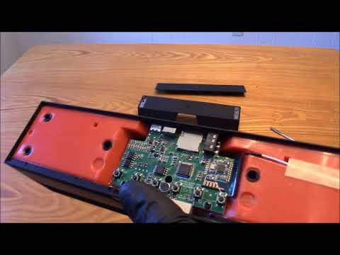 How To Take Apart The Soundance Bluetooth Wireless Speakers With Micro SD Slot And FM Radio