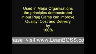 Lean Manufacturing Simulation Training Game