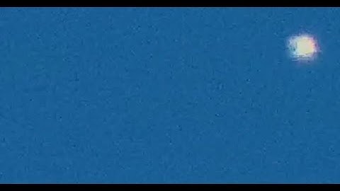 Variable anomaly, tracking footage 12/07/14 4:08pm EST