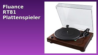 BEWERTUNG (2025): Fluance RT81 Plattenspieler. WESENTLICHE Einzelheiten