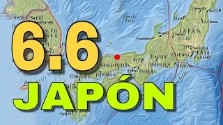 URGENTE I Intenso sismo de 6.6 se registró en Japón. Se activan protocolos de seguridad.