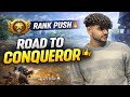 bgmi conqueror push gameplay 👑