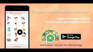 love and couple animation sticker for WhatsApp - WAStickerApps (emoji) #animationSticker #whatsapp screenshot 3