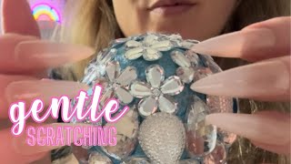 Gentle tingly scratching with ASMR triggers ✨ no talking ✨