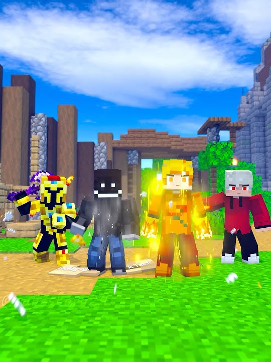 When Team HamoodeG Meets Team JJ and Mikey = 💀#minecraft #cubestory #shorts