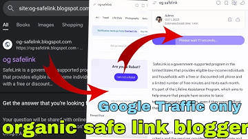 blogger safe link theme with organic Google Traffic |Blogger safe link theme| organic safe link