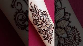 Beautiful Front Hand Mehndi Design | Easy Henna Art