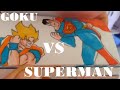 Goku vs superman epic  flipbook animation by etoilec1 original 