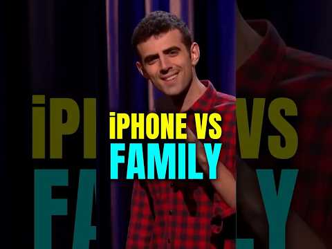 iPhone or family? Which would you choose?