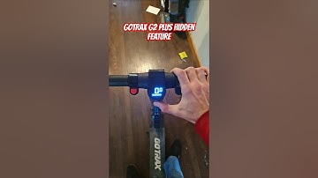 Gotrax G2 Plus Scooters Hidden Feature. #shorts #gotrax #electricscooter