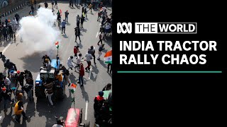 Indian farmers stage chaotic tractor protest in New Delhi | The World