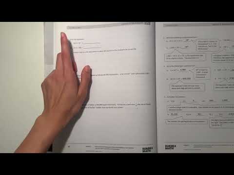 Eureka Math Grade 5 Module 1 Lesson 2 | #mathwithaubrey #homework