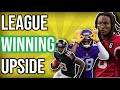 Fantasy Football LEAGUE-WINNING Upside Wide Receivers for 2021 || Fantasy Football Draft Strategy