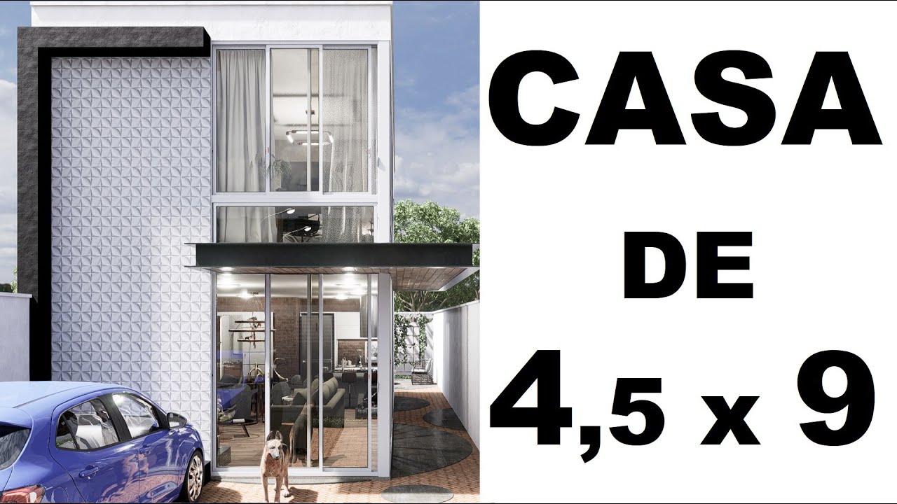 CASA PEQUENA DE 4 5 X 9 METROS YouTube