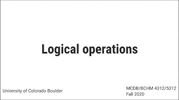 Logical Operations