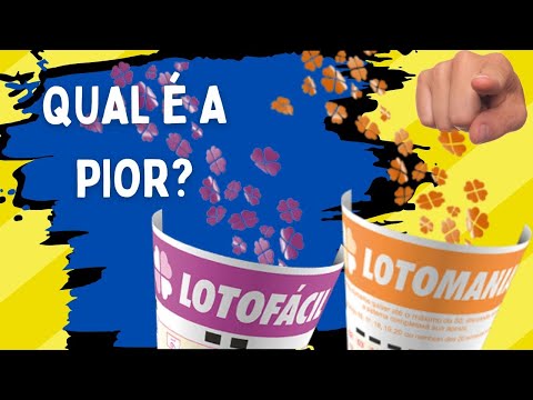 LOTOFÁCIL ou LOTOMANIA, QUAL É A MAIS DIFÍCIL OU QUAL É MAIS FÁCIL?