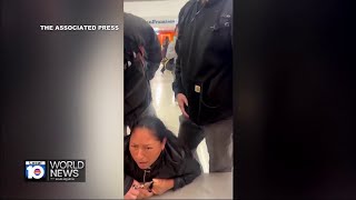 Video shows girl witness mother's ICE arrest at airport Profile
