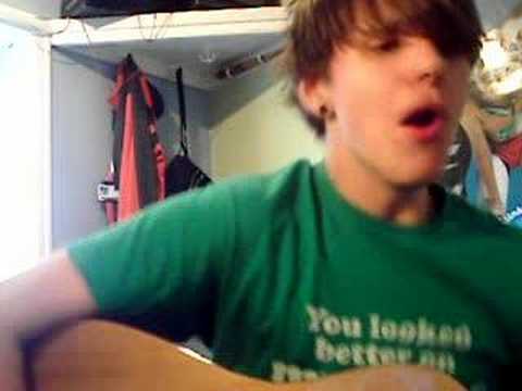 My cover of Blink 182 - Adam's Song IT IS MY VERSION IT'S NOT SUPPOSED TO BE THE SAME AS THE SONG, thanks for looking =]..this is my own version so the chord...