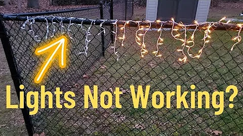 Icicle Christmas Light Wiring Diagram and Troubleshooting