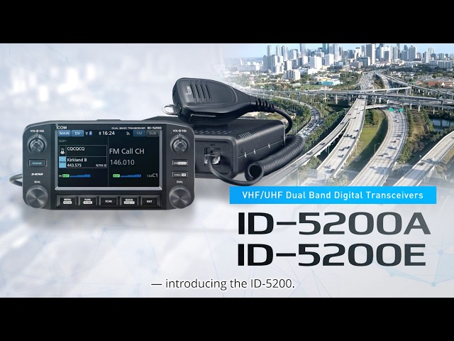 ID-880H - The D-STAR Compatible Mobile Companion of the IC-80AD