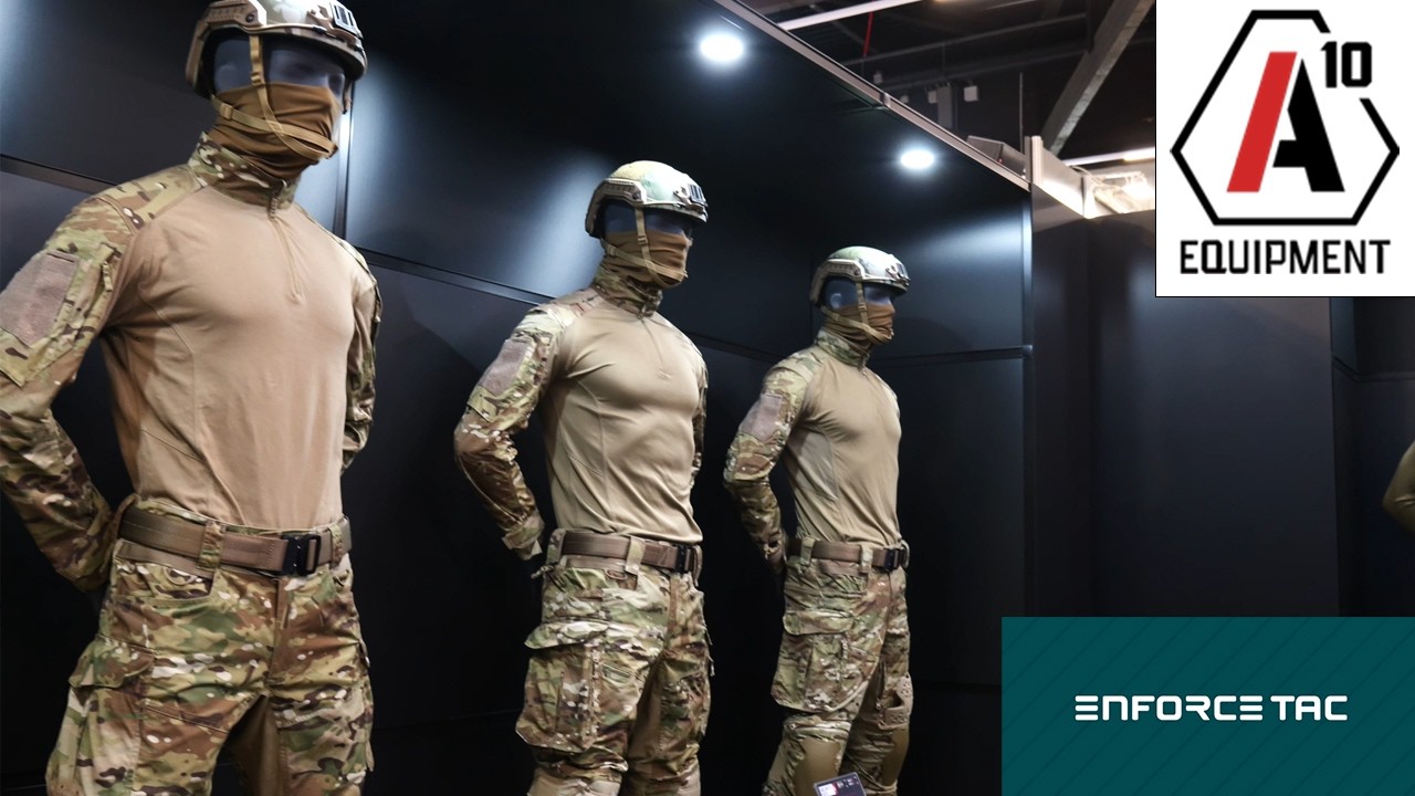 EnforceTac 2026 A10 Equipment presenta la nuova linea di vestiario tattico 