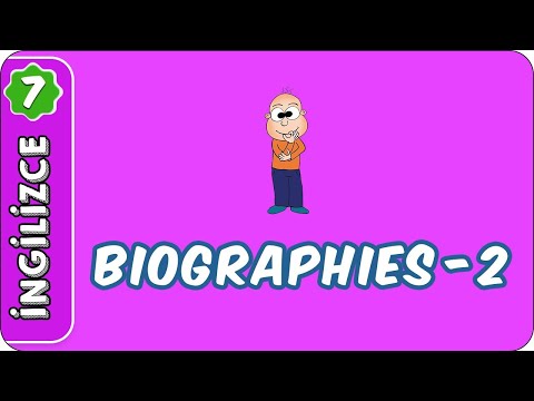 Biographies -2   | 7. Sınıf İngilizce #evokul Kampı