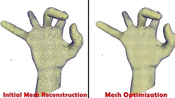 Mesh Reconstruction Result Demo