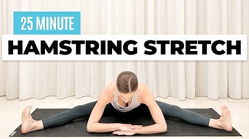 25 MINUTE HAMSTRINGS YOGA STRETCH | Static + Dynamic Stretch to Fix Your Tight Hamstrings
